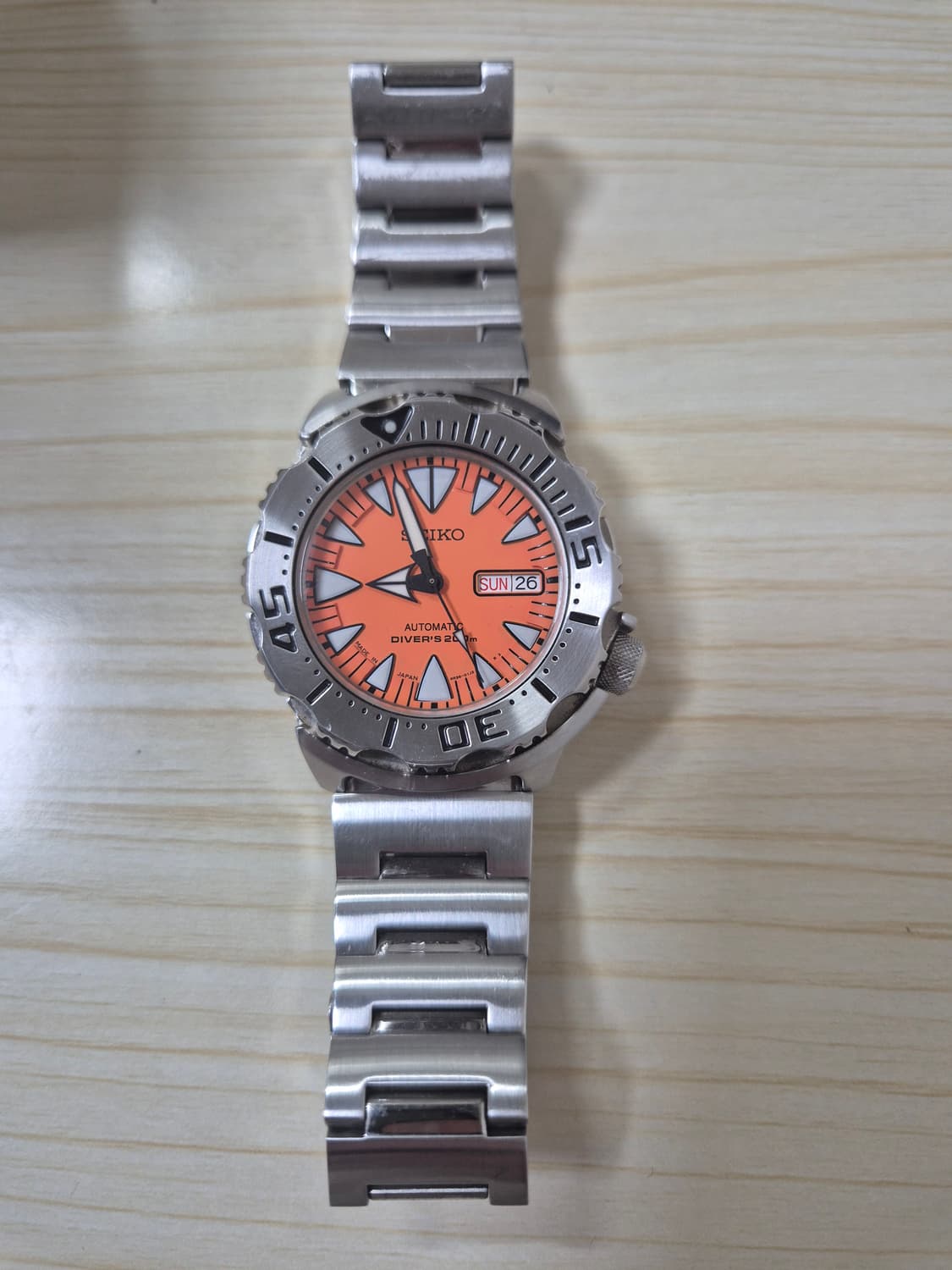 세이코 몬스터 오렌지 2세대 상품이미지3