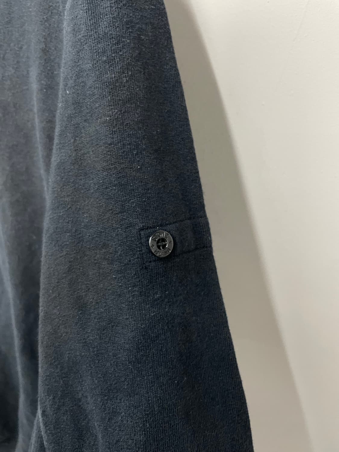 스톤 아일랜드 블랙 크루넥 스웨트셔츠 H1401 상품이미지3