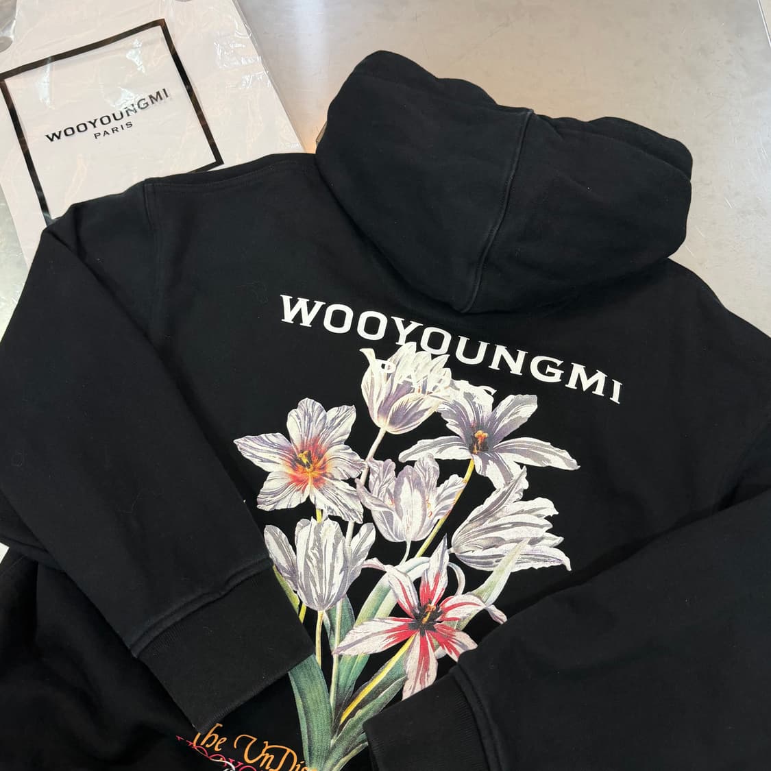 [리오브전포점] 우영미 백플라워 후드 상품이미지3