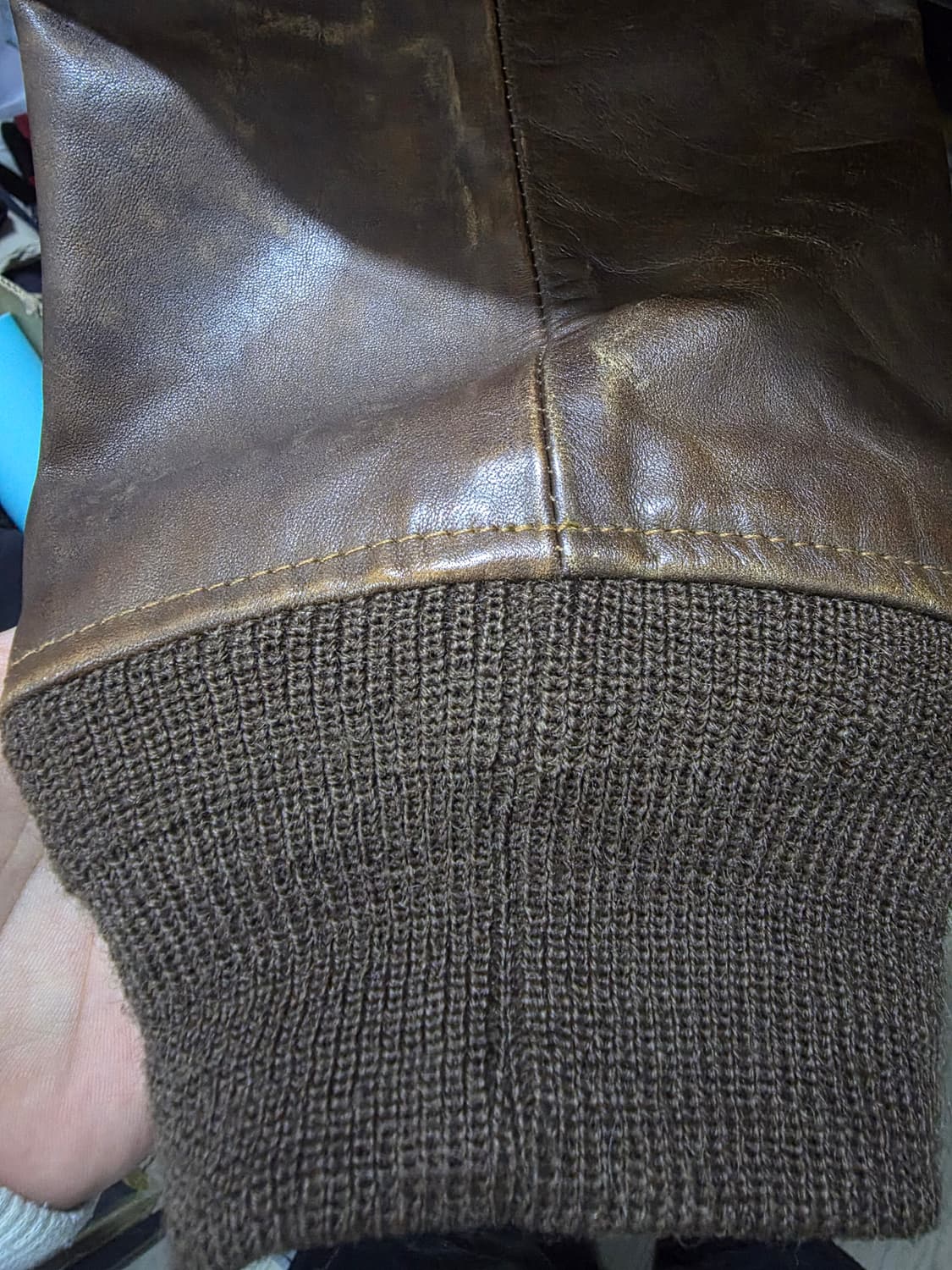 폴로 랄프로렌 a2 레더 플라이트 자켓 L 사이즈입니다. 상품이미지2