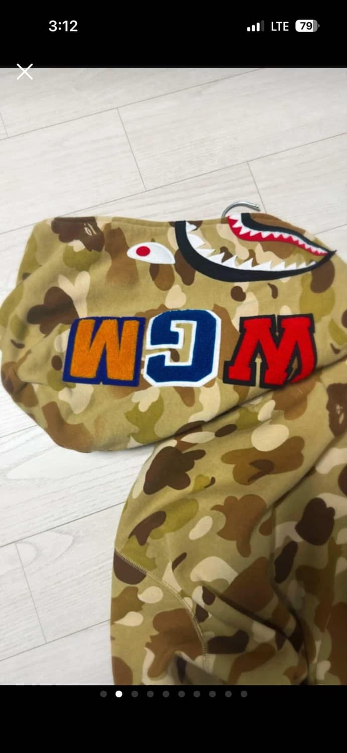 베이프 후드집업 상품이미지1