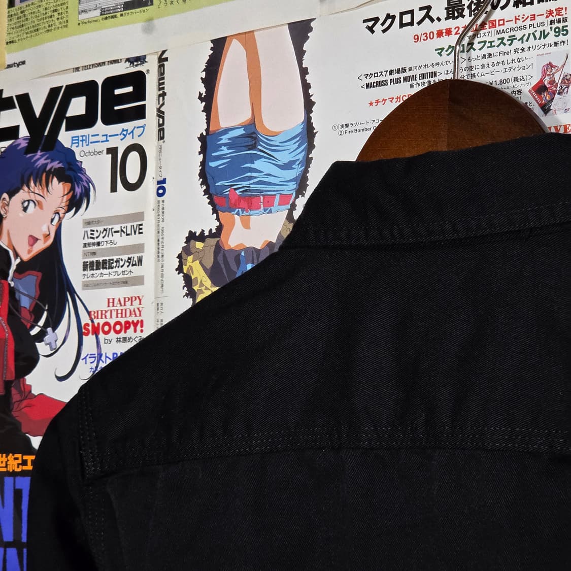 JPN 디키즈 레터링 블랙 코튼 셔츠 상품이미지5