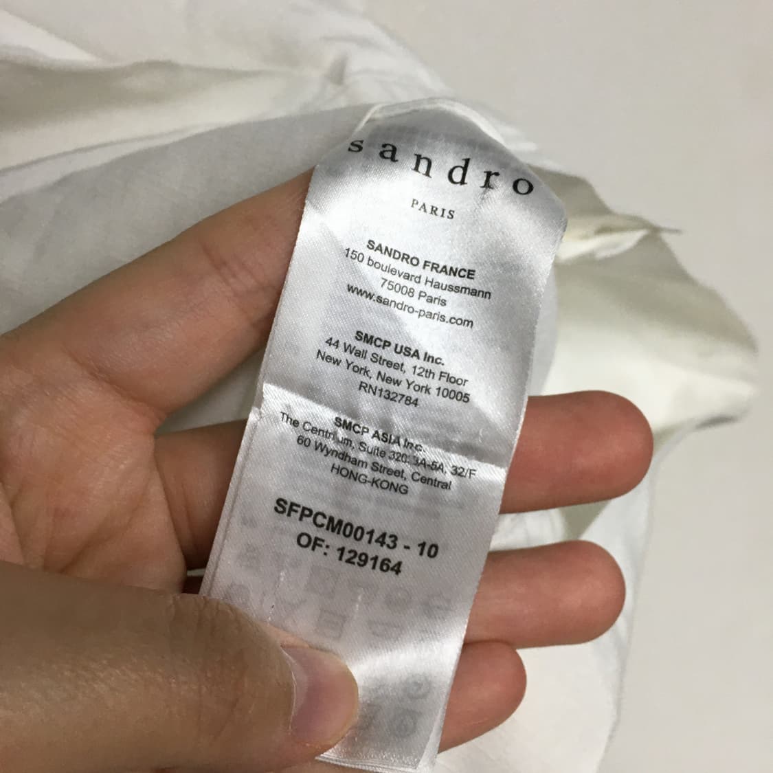 SANDRO 산드로 린넨 셔츠 블라우스 2 상품이미지3