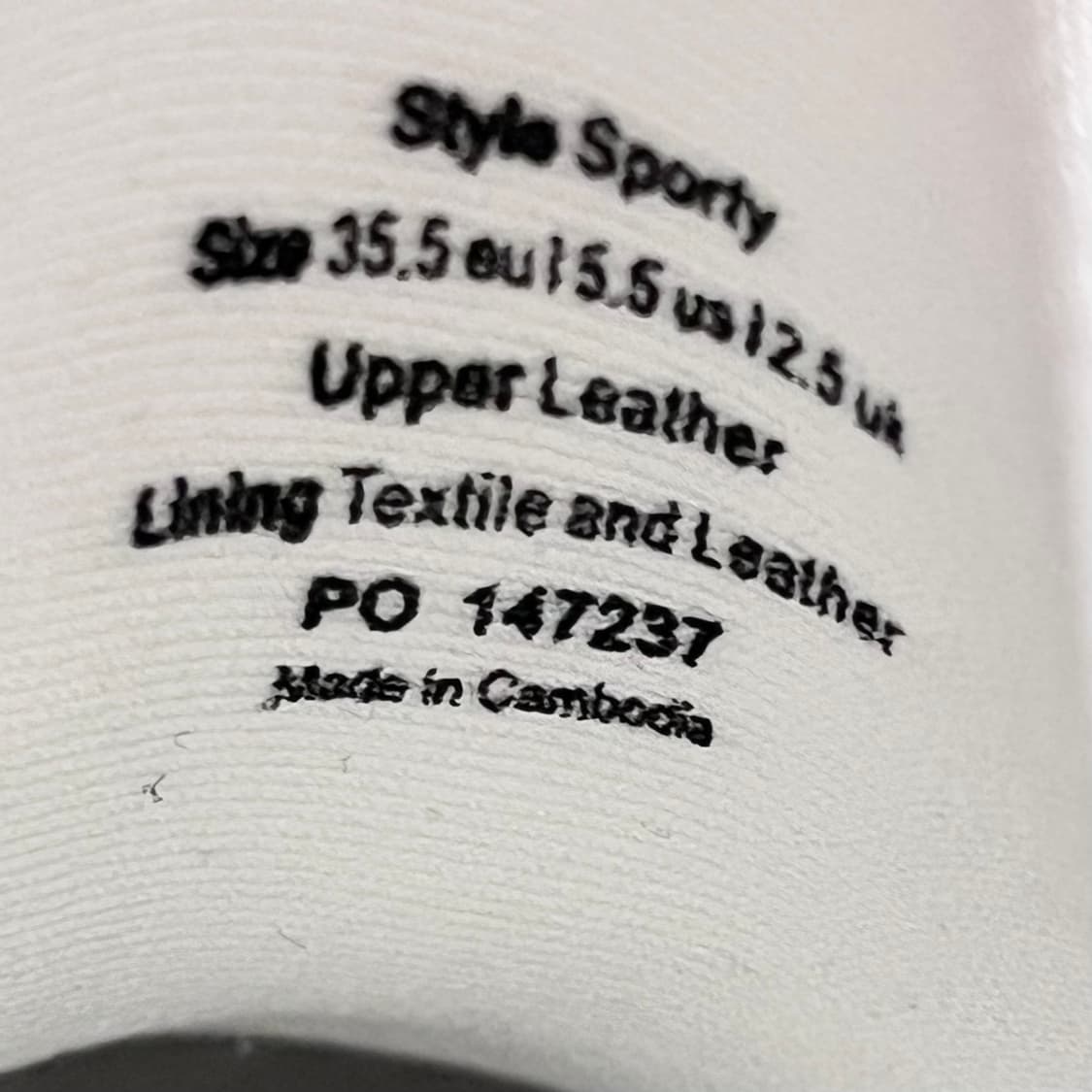 (무배) 네이키드 울프 흰색 운동화 SPORTY WHITE LEATHER 상품이미지5