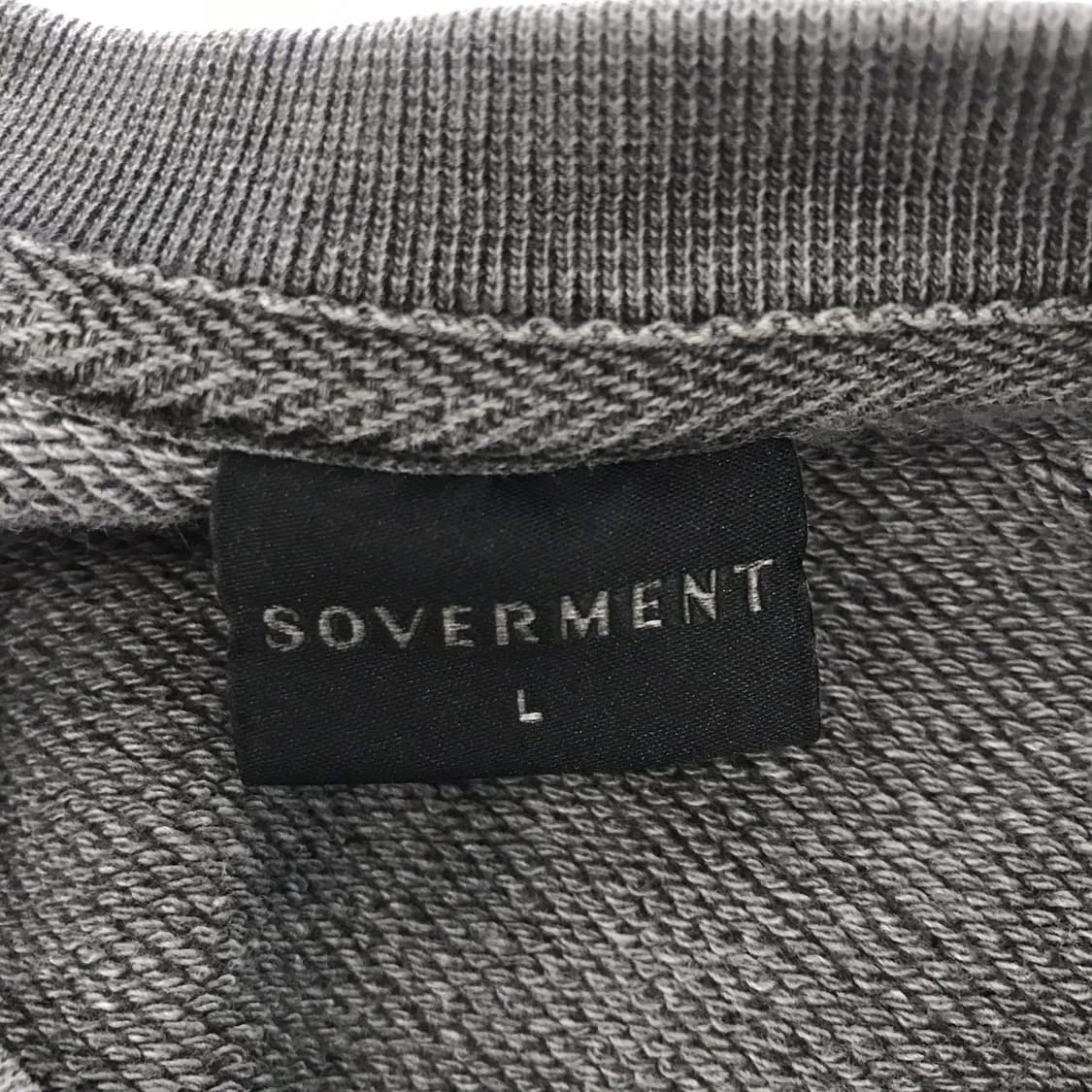 소버먼트 980g 가먼트다잉 스웻셔츠 [L] 상품이미지5