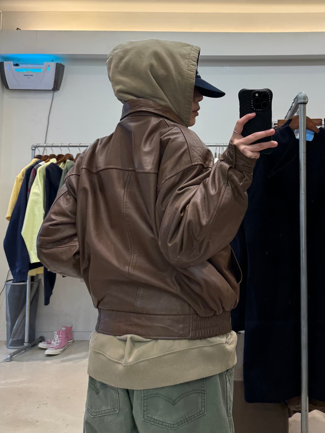 Sober A-1 레더 자켓 상품이미지6