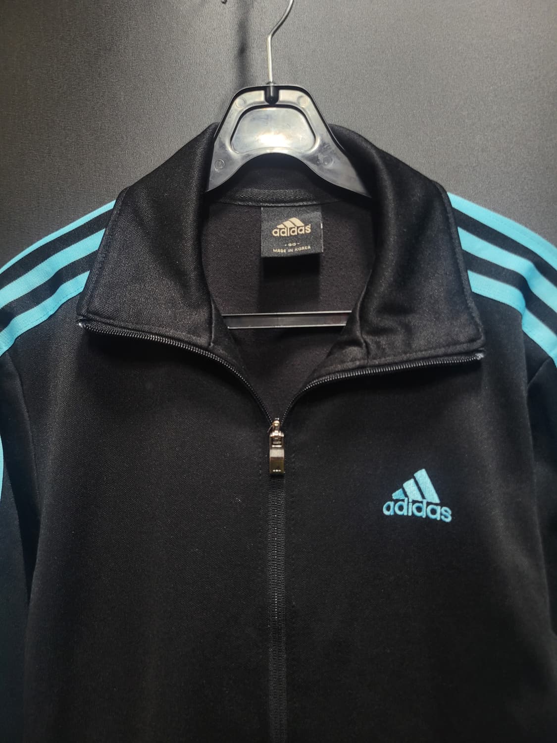 아디다스 검하 블랙 하늘 시나모놀 트랙탑 져지 상품이미지2