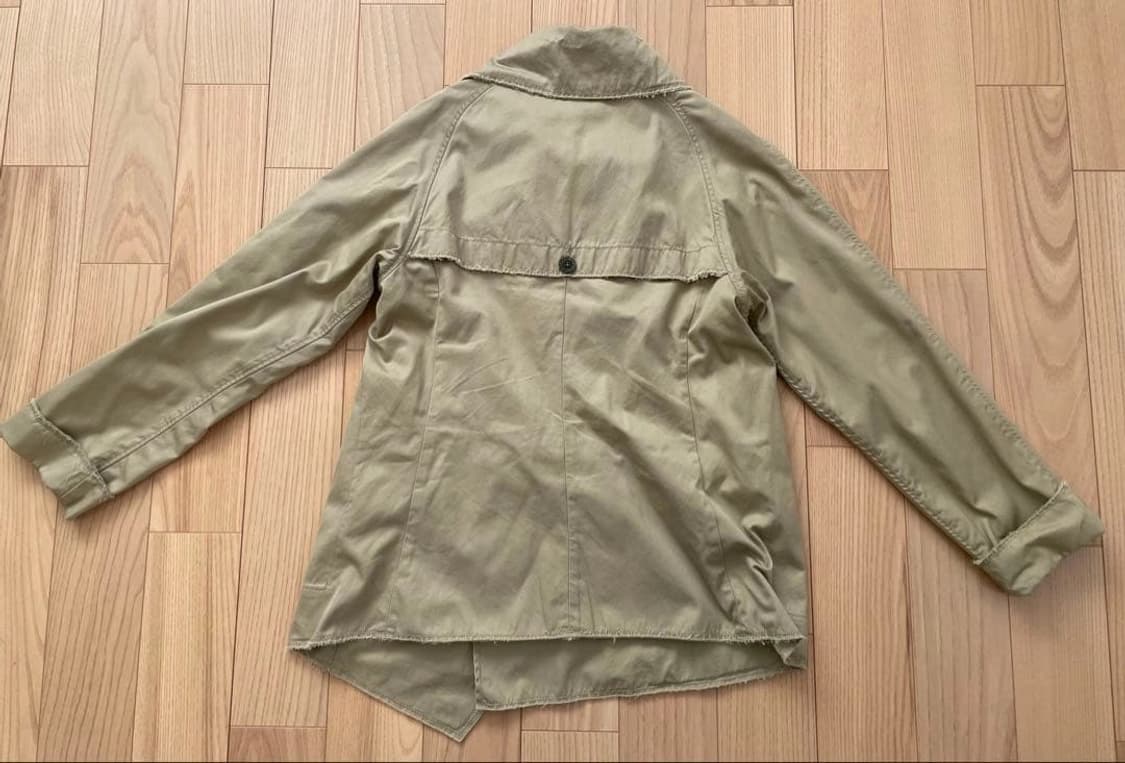 캐피탈 숏 트렌치 재킷 상품이미지8