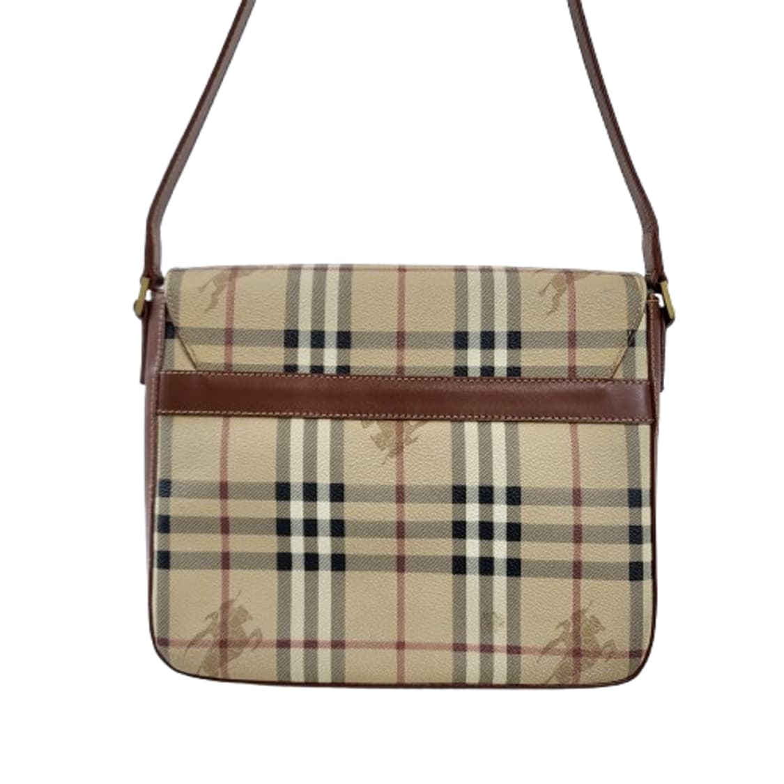 정품 버버리 헤이마켓체크 플랩 숄더/크로스백 상품이미지8
