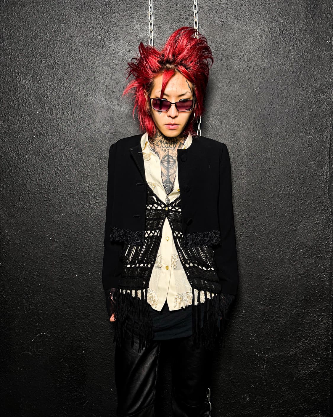 Cropped No-Collar Jacket 상품이미지2