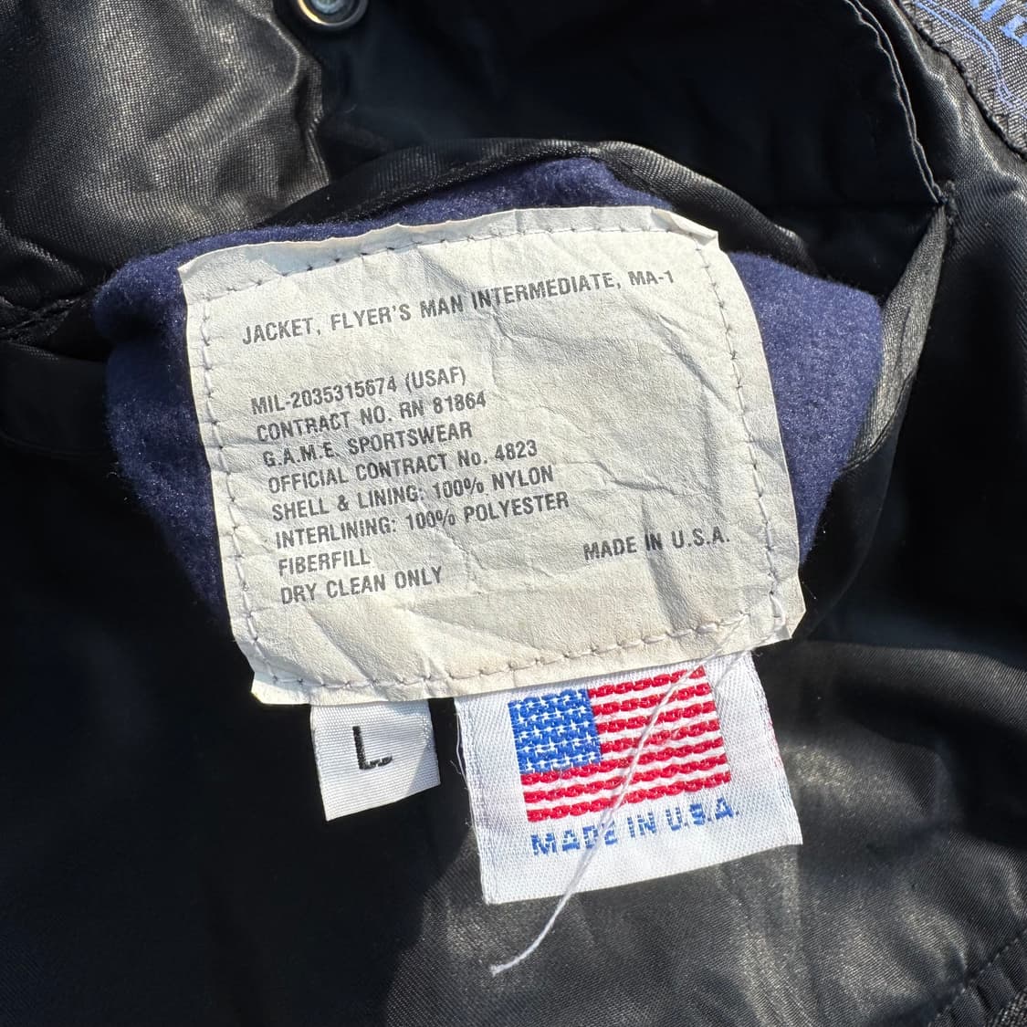 [L~XL] 90s Game Sportwear 양면 Ma-1 항공점퍼 상품이미지10