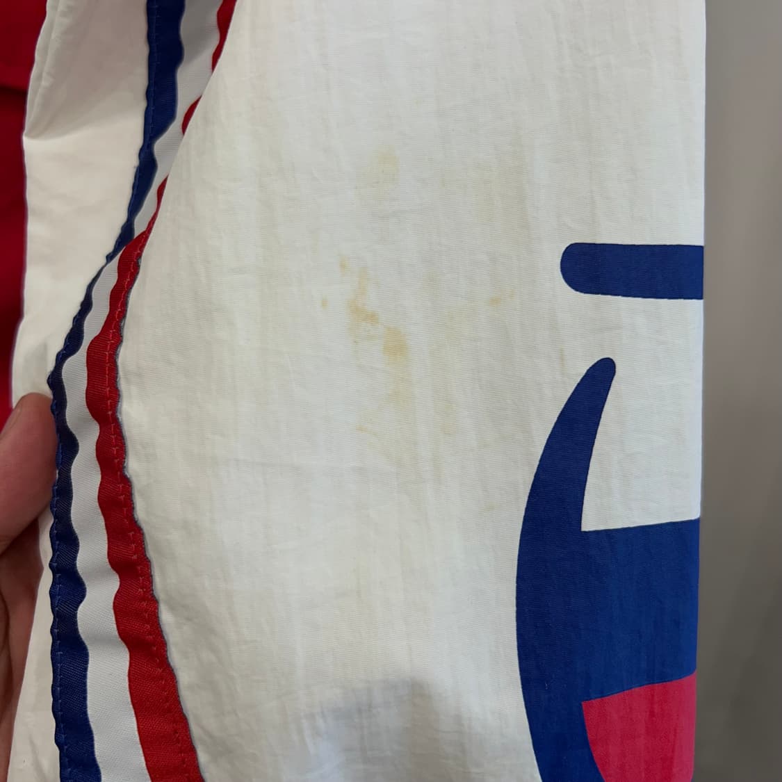 챔피온 올드스쿨 오버핏 나일론 반집업 아노락 상품이미지5