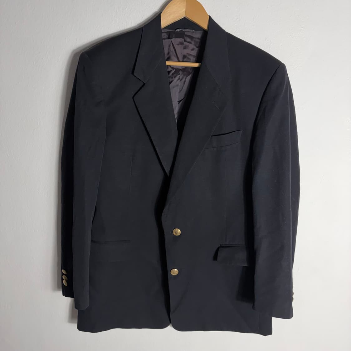 지방시 검정색 금장 버튼 블레이저(50) 상품이미지1