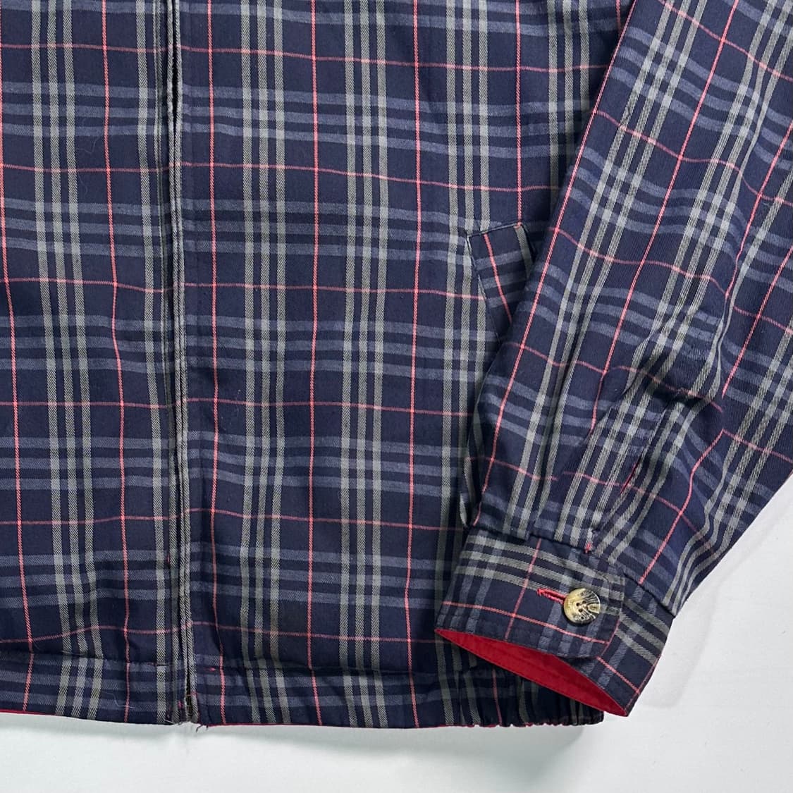 버버리 베이지 블루종 자켓  상품이미지2