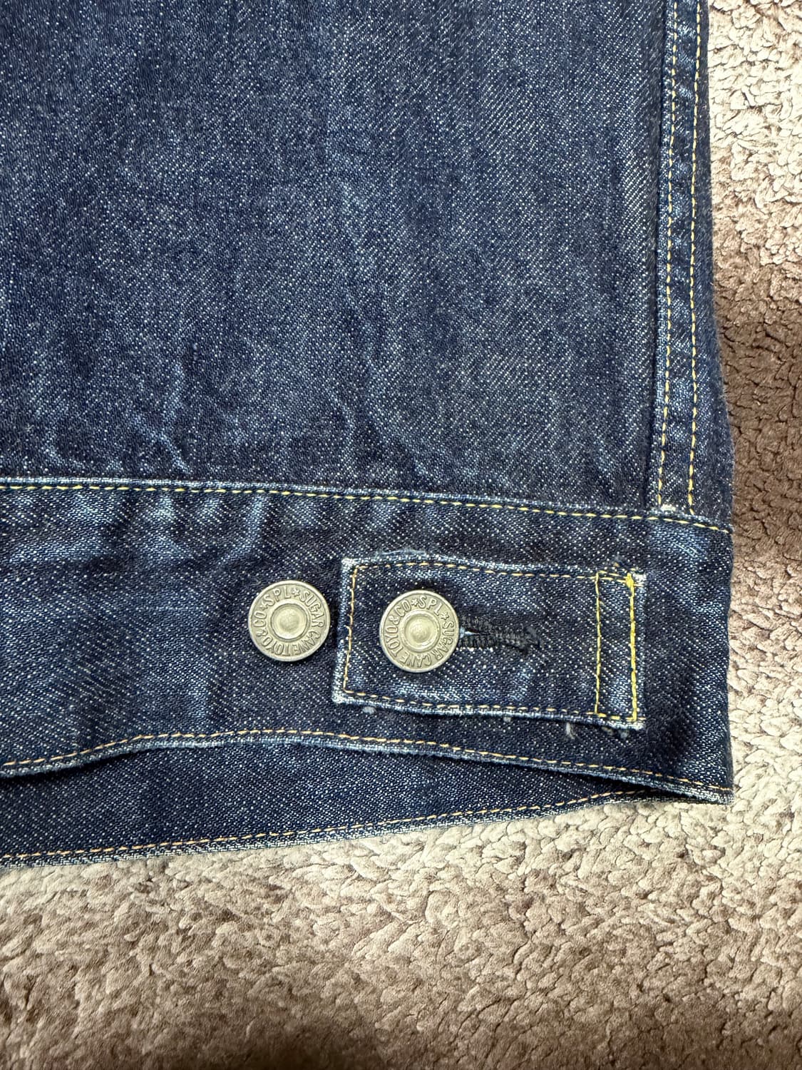 [M]슈가케인 셀비지 데님자켓 상품이미지5