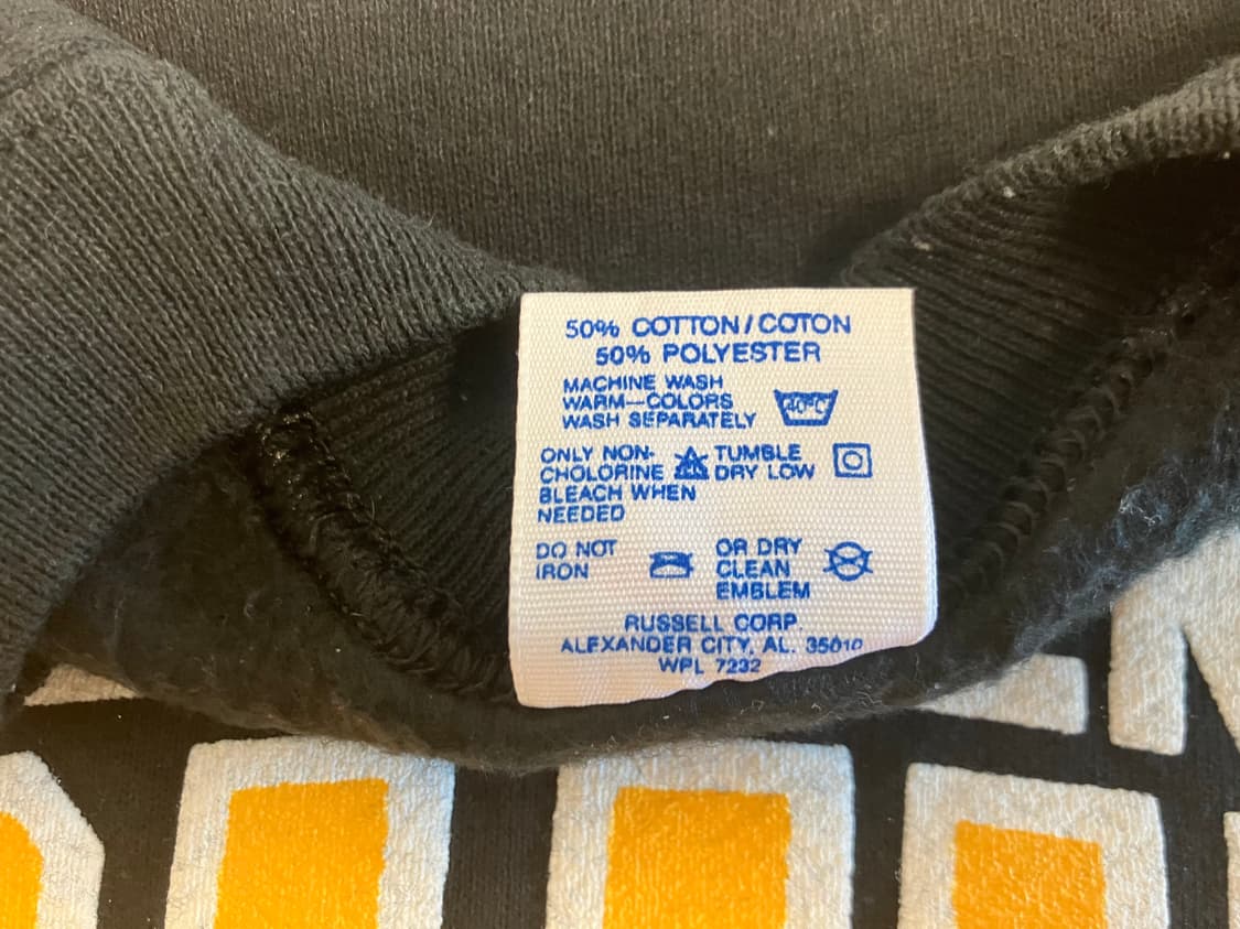 USA 빈티지 90s Jerzees 저지스 50/50 스웻셔츠 L 러셀 상품이미지3
