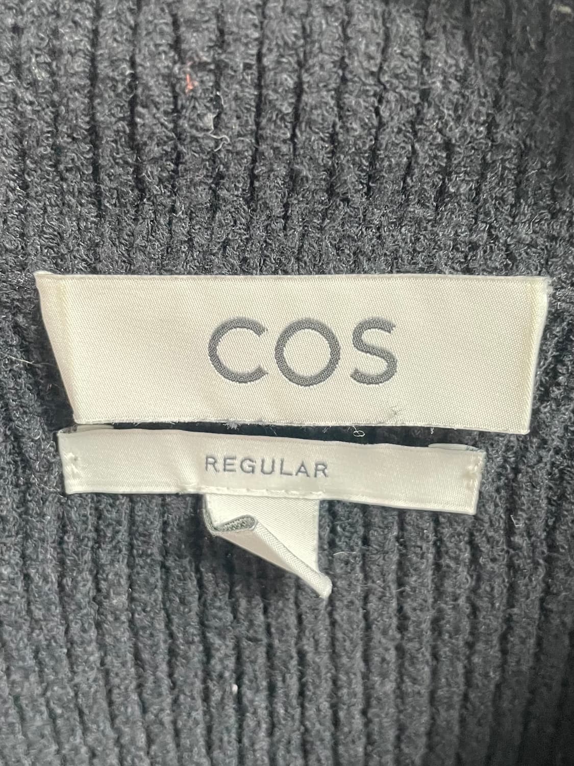 COS 코스 헤비 스웨트 셔츠 가디건  (on.564)   상품이미지5