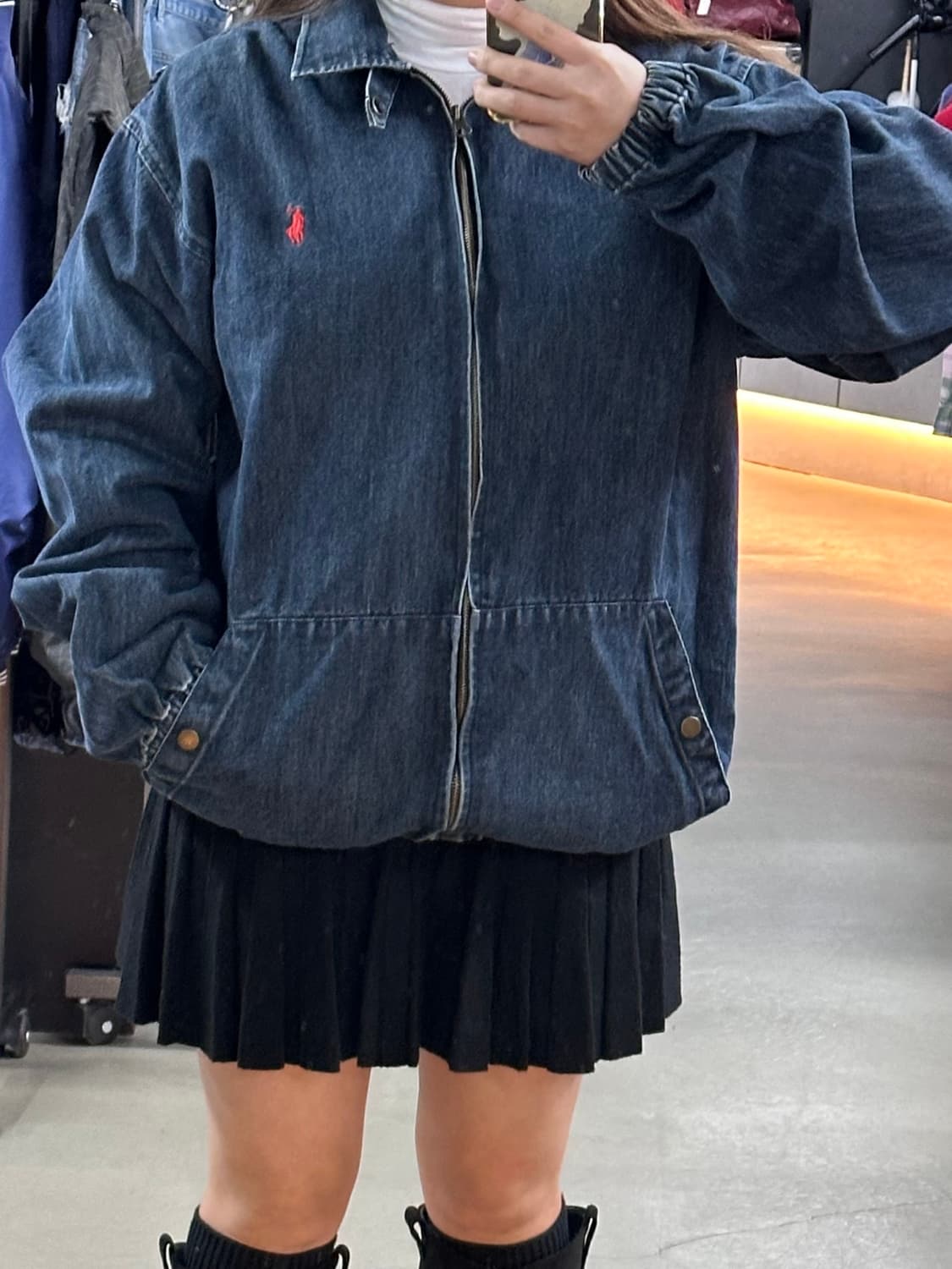 폴로랄프로렌 데님 스윙탑 상품이미지1