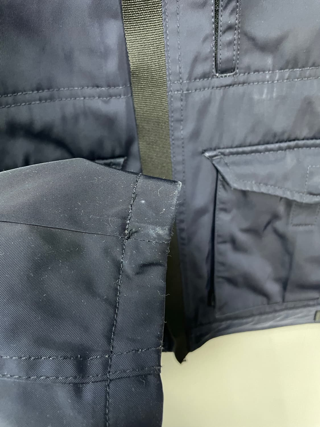 아르마니 익스체인지 네이비 하이넥 자켓 H1368 상품이미지9