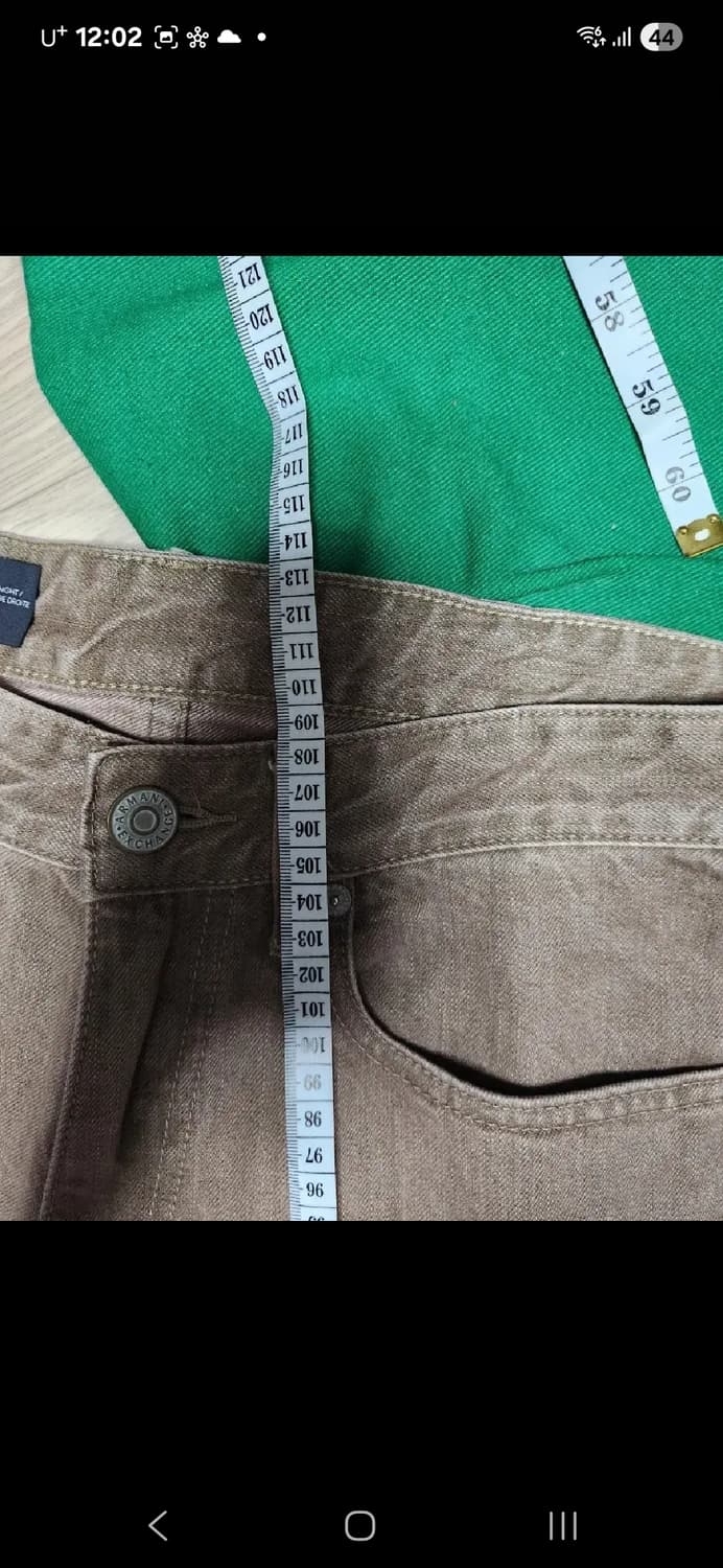 ARMANI 브라운 데님 진 청바지 아르마니 알마니 팬츠 상품이미지9