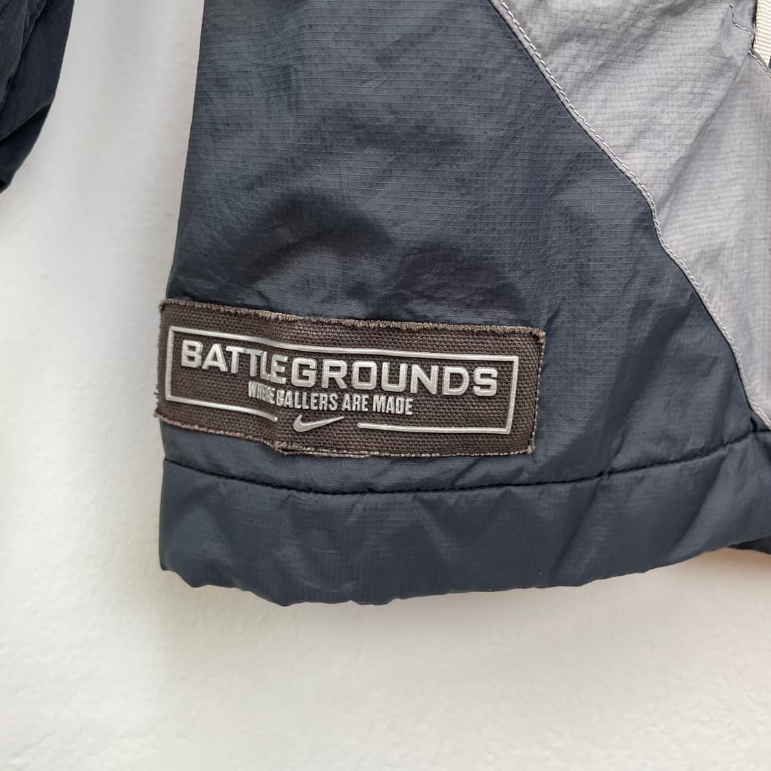 나이키 Nike 차콜그레이 배틀그라운드 후드 바람막이 집업 XL 상품이미지5