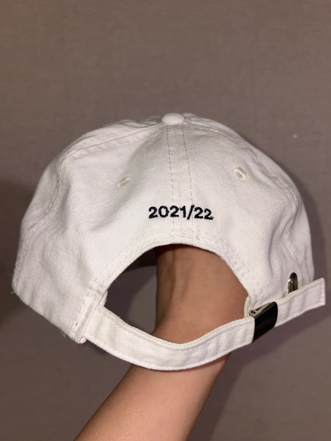 'Backstage' Canvas Cap (Natural White) 상품이미지3