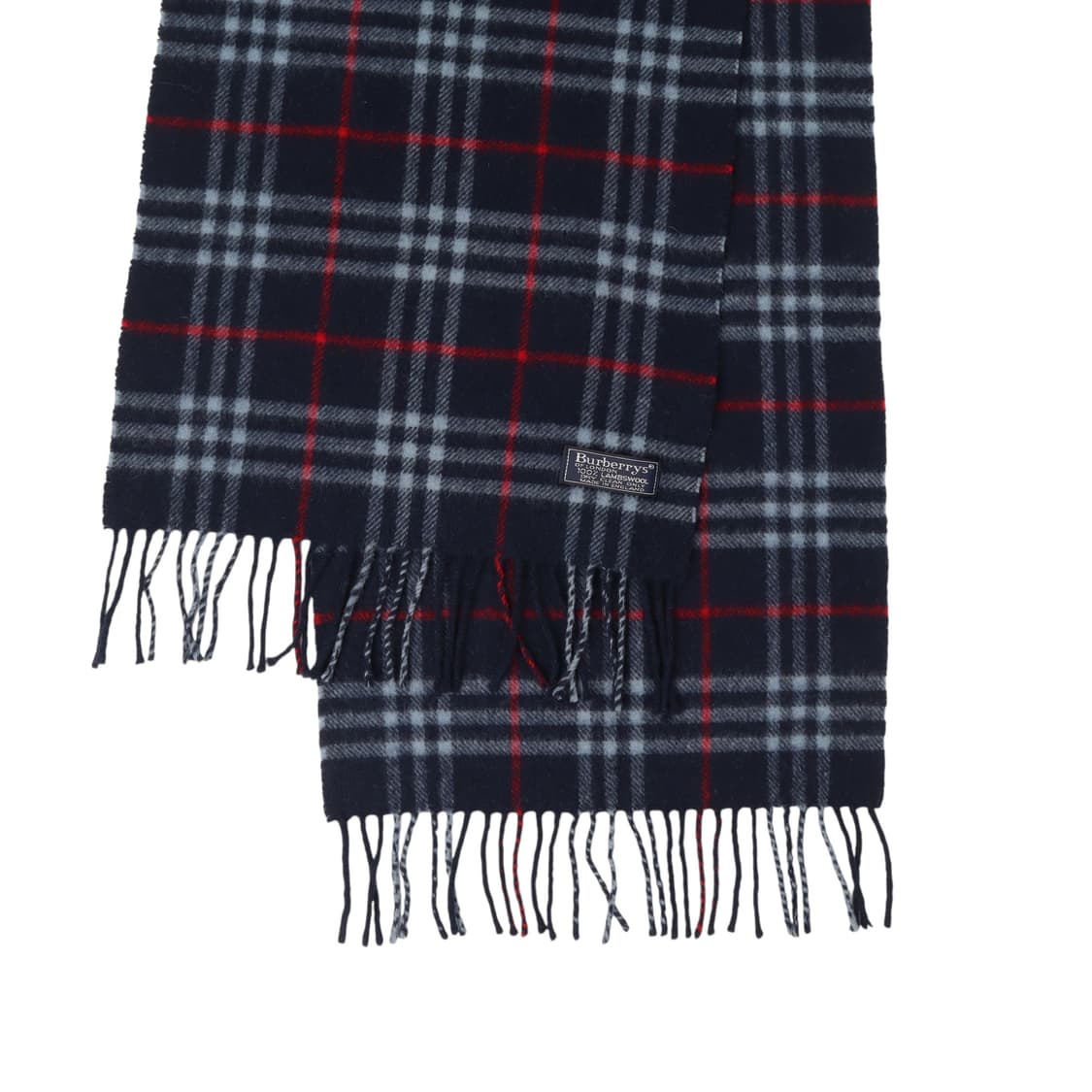 버버리 네이비 램스울 노바체크 머플러 상품이미지5