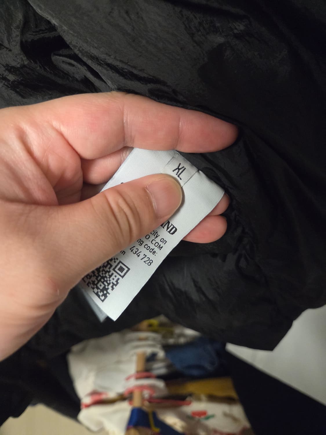 스톤아일랜드 크링클랩스 후드패딩 XL 팝니다 상품이미지5