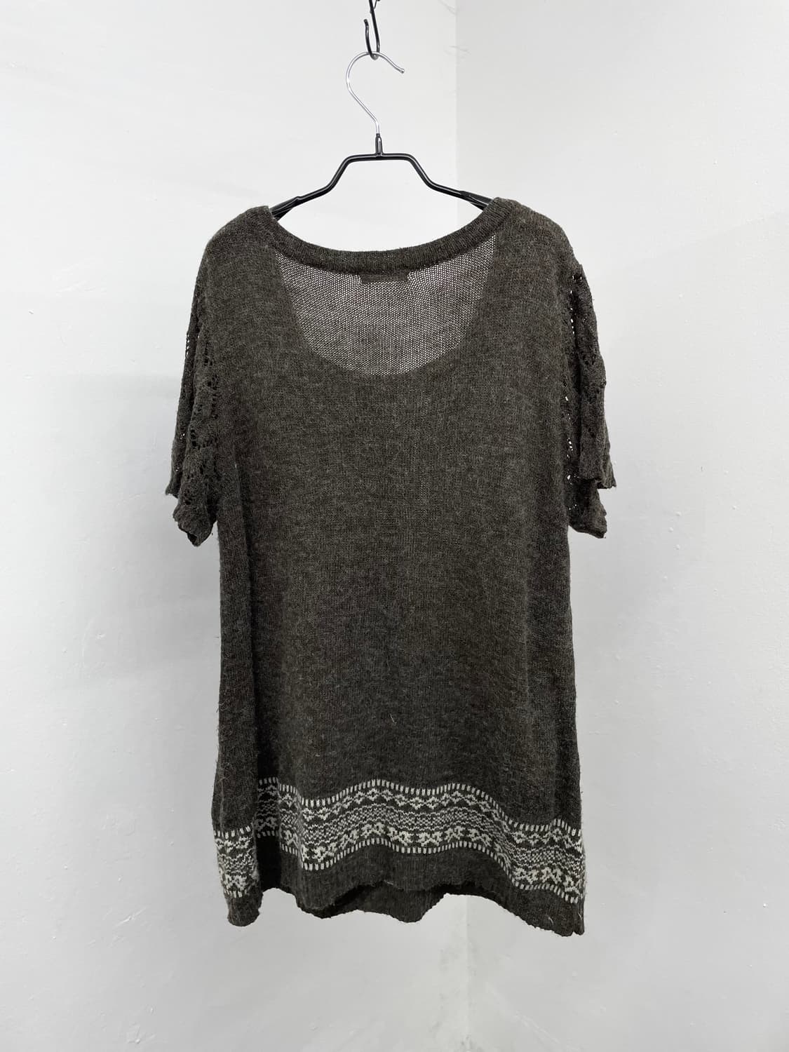 모리 노르딕 하프 니트 상품이미지6