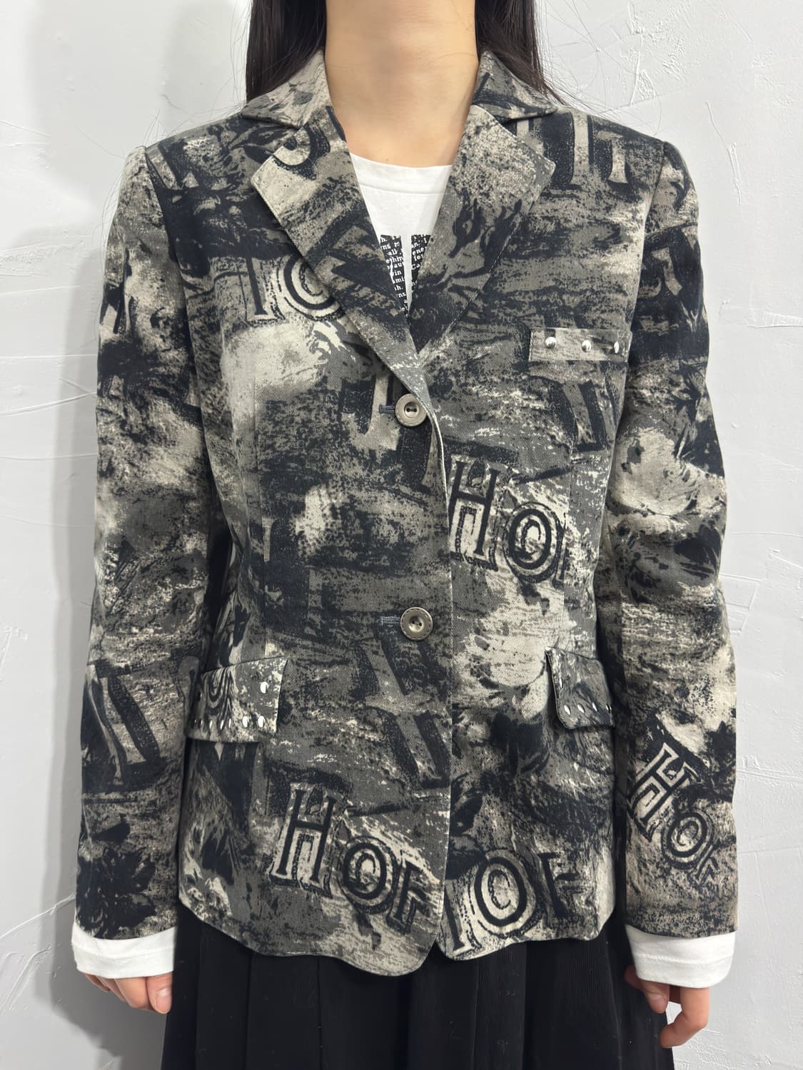 imanishi akiko printing jacket 상품이미지1