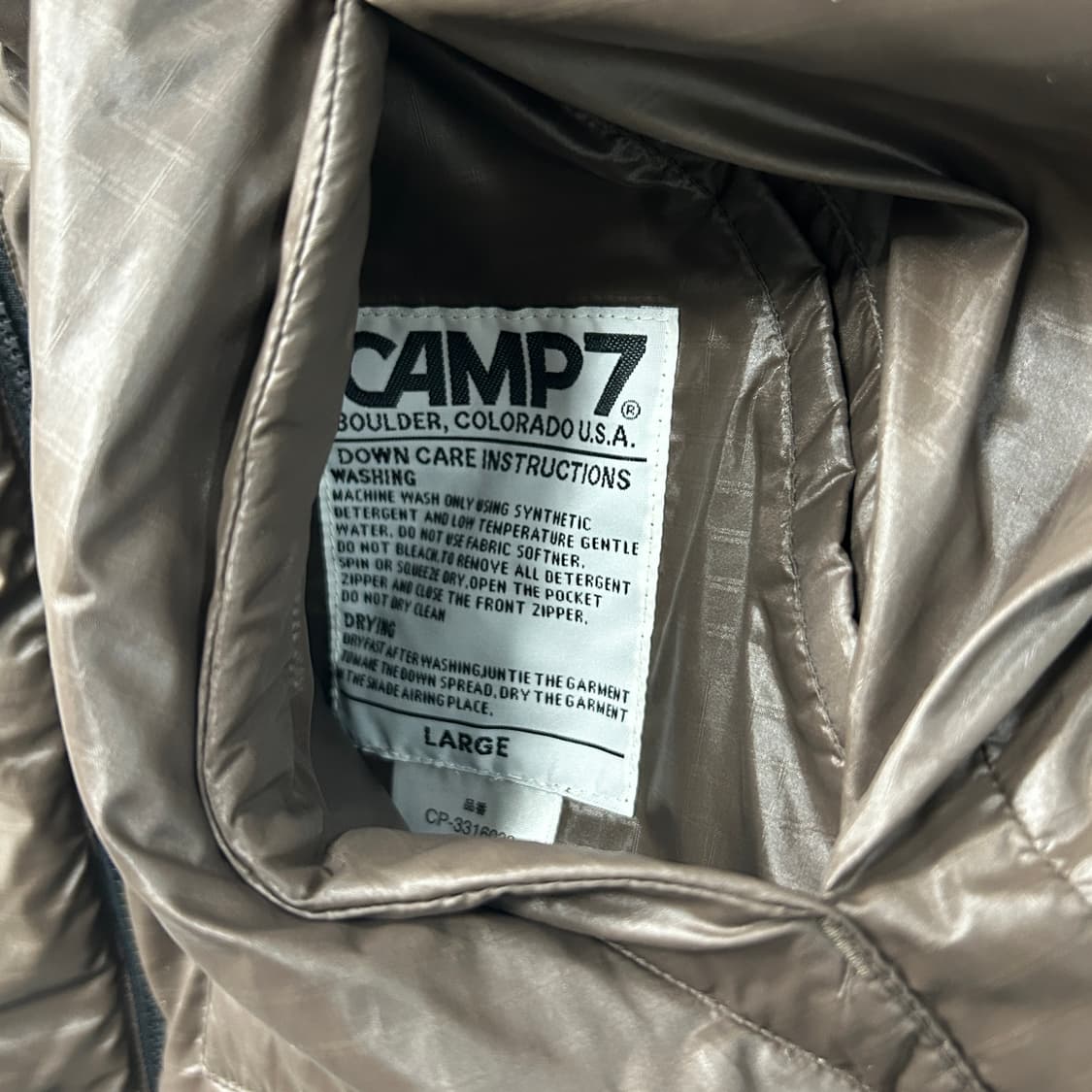 CAMP7 리버시블 패디드 후드 베스트  상품이미지9