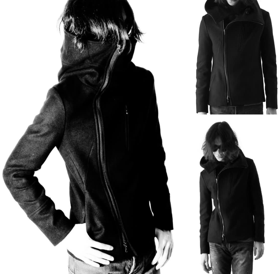 어태치먼트 - 09FW 후디드 울 자켓 상품이미지8