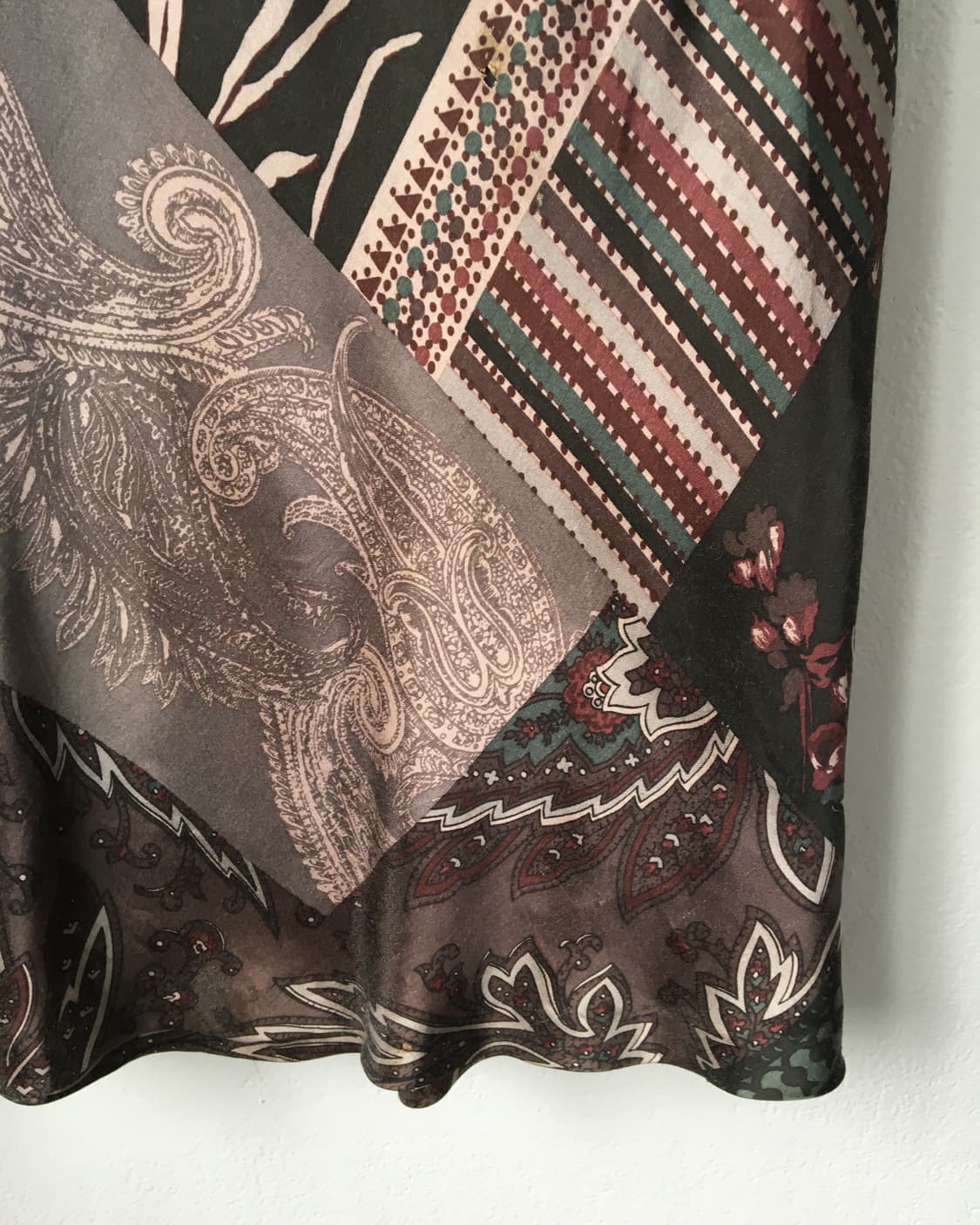 Oriental mood patch work printing skirt 상품이미지3