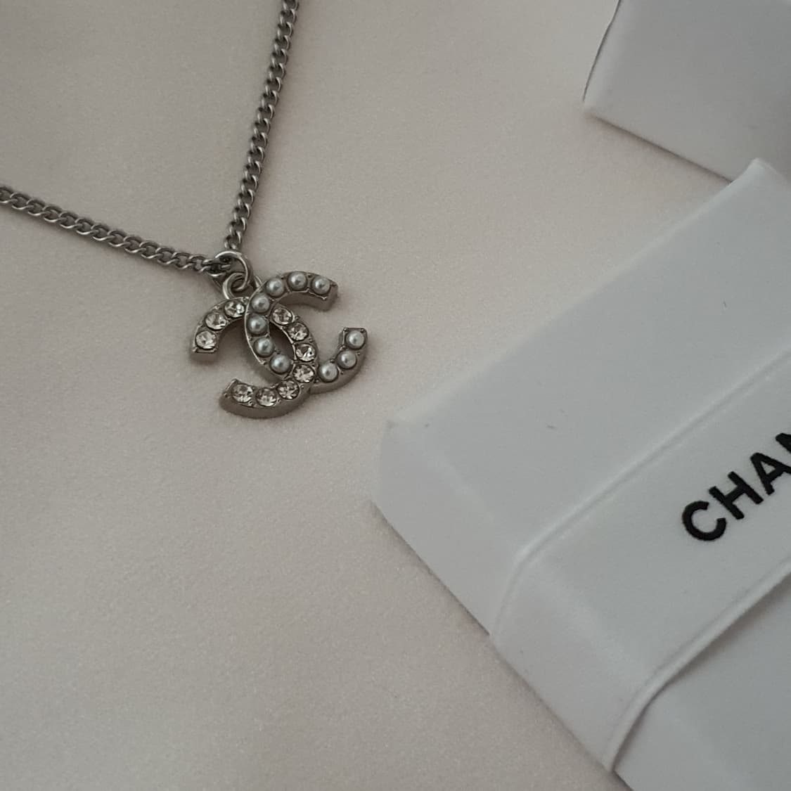 샤넬 정품 빈티지 업사이클링 목걸이 상품이미지3