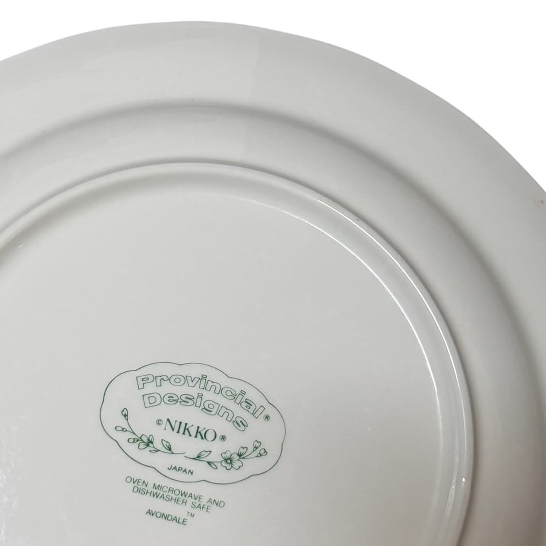 NIKKO 빈티지 디너 플레이트 상품이미지3