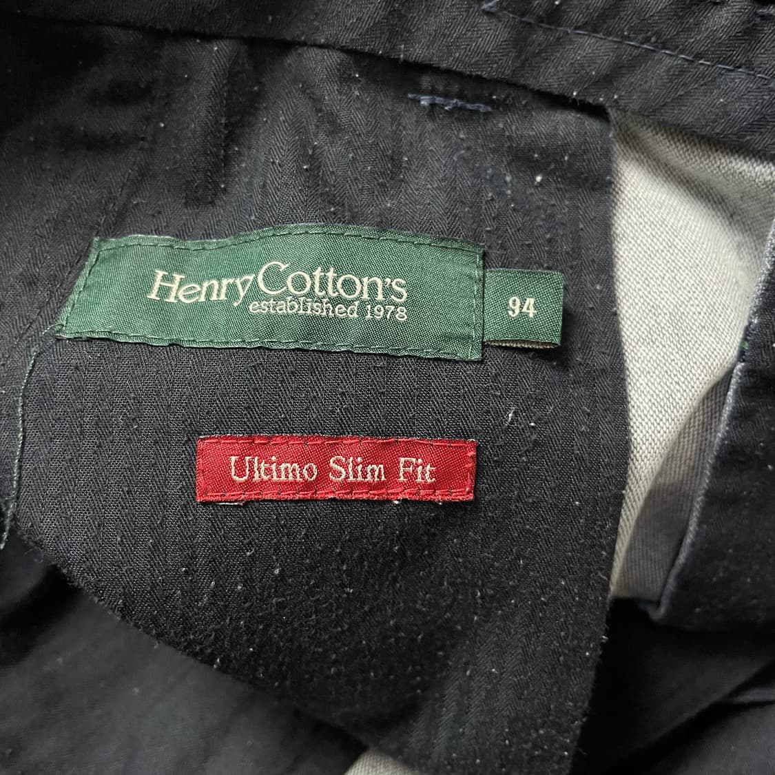 (37) 헨리코튼 그레이 코튼 스판 슬랙스 94 상품이미지5
