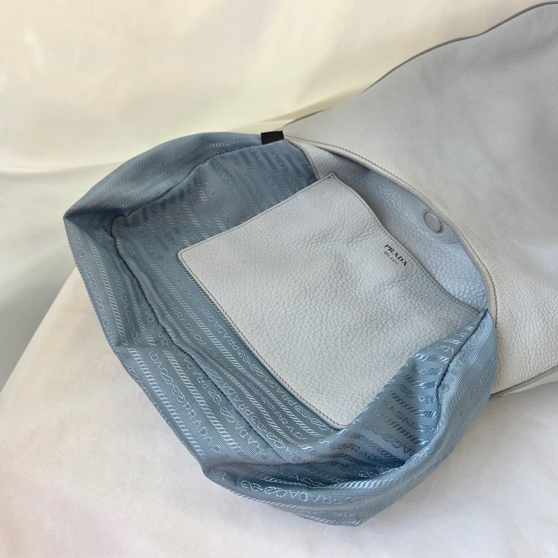 [정품 PRADA] 프라다 비텔로 가죽 호보백 숄더백 상품이미지7