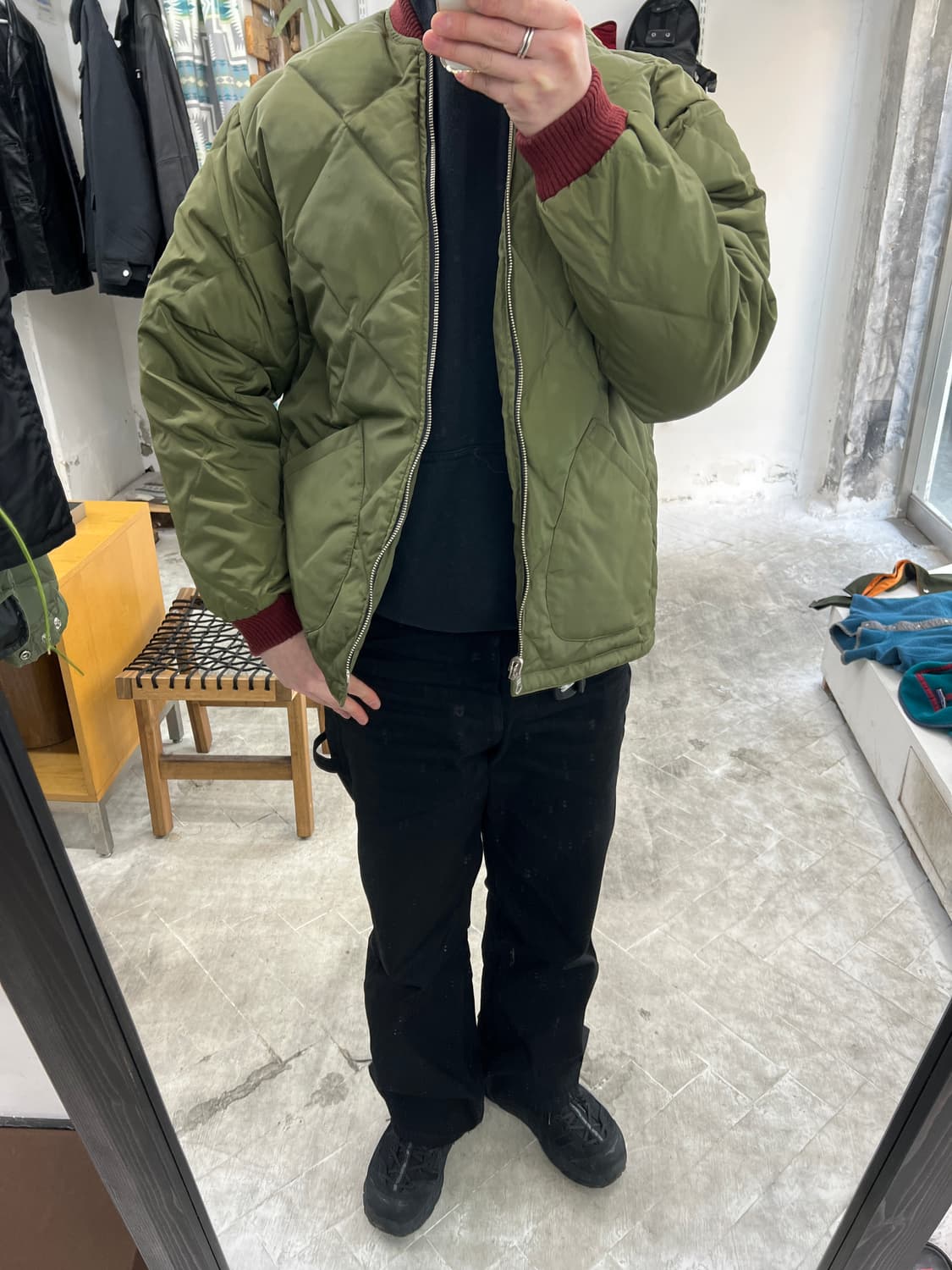 HENRY LEAR by SUGAR CANE 패딩 상품이미지6