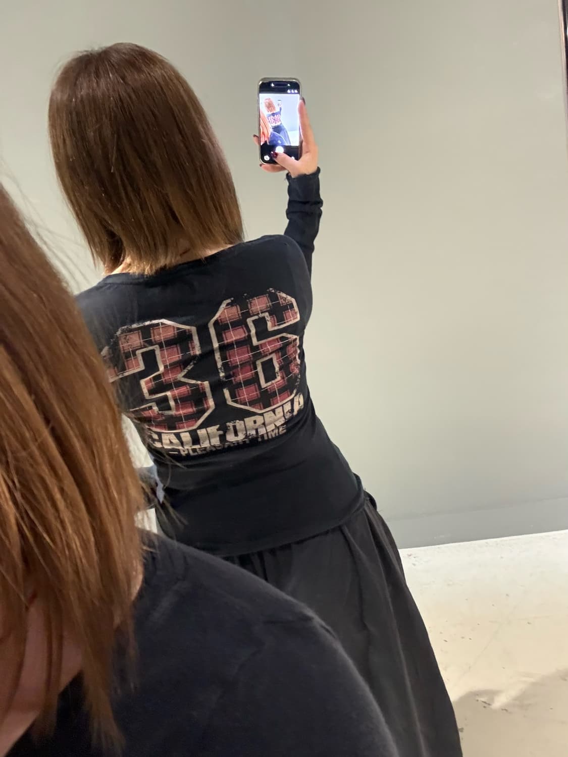 back numbering lettering long sleeve 상품이미지1