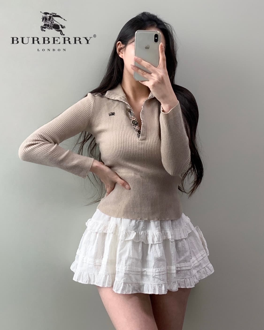 버버리 골지 니트 상품이미지2