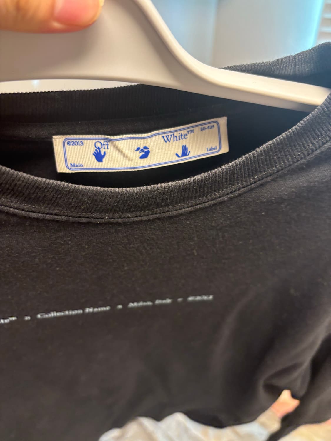 오프화이트 롱슬리브 상품이미지3