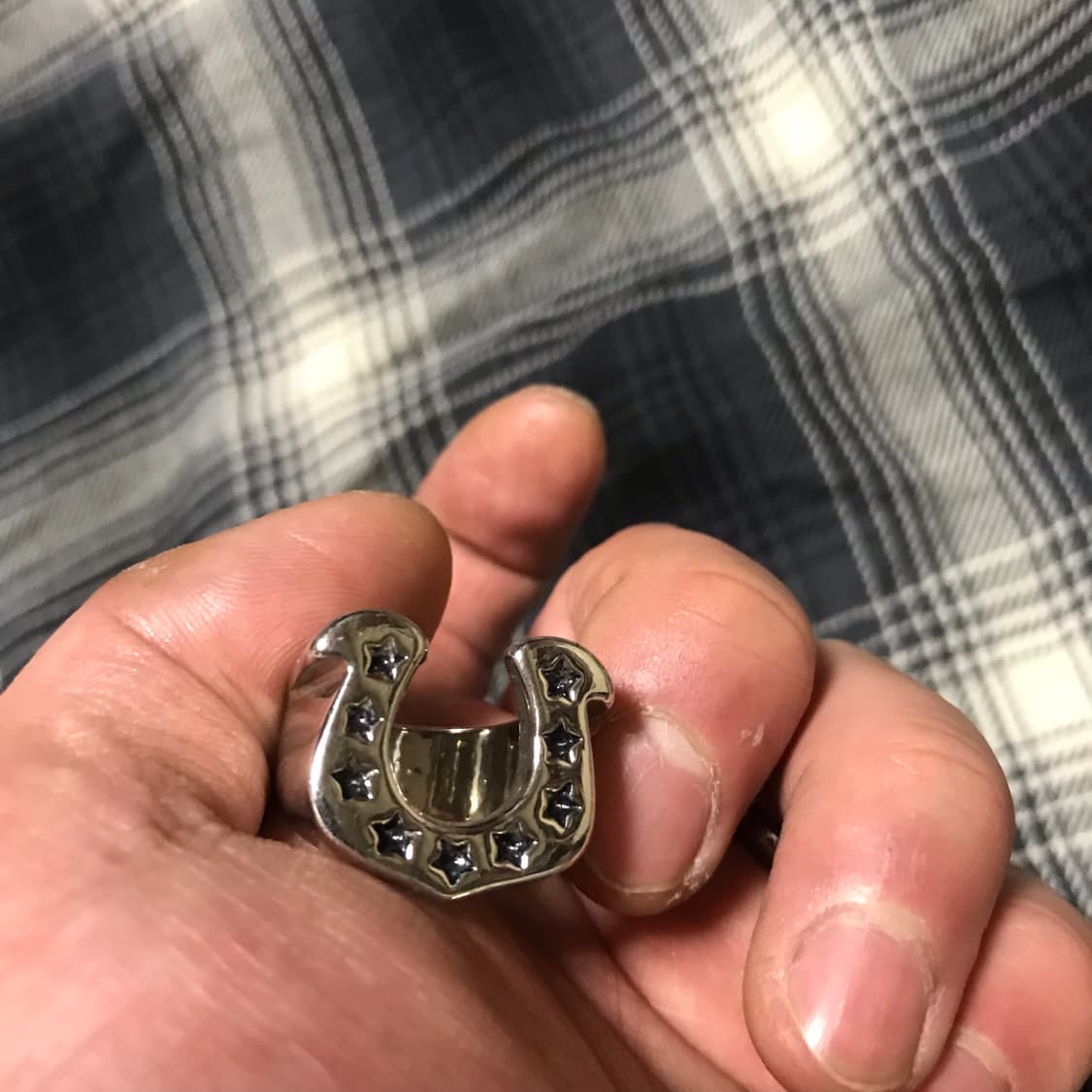 빈티지 말발굽 반지 홀스 후프 써지컬링 상품이미지2