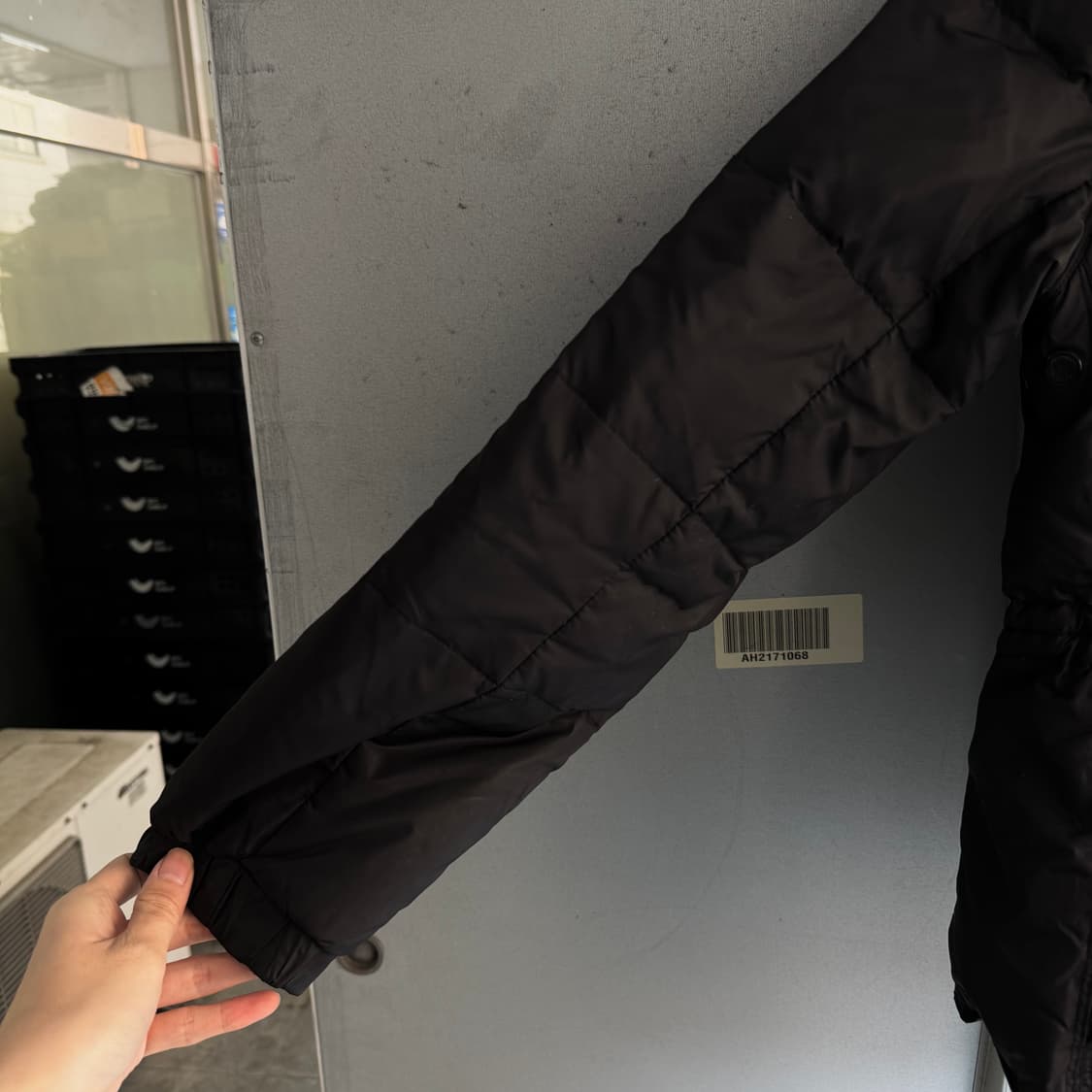 DKNY 빅카라 로고 다운 자켓 상품이미지7