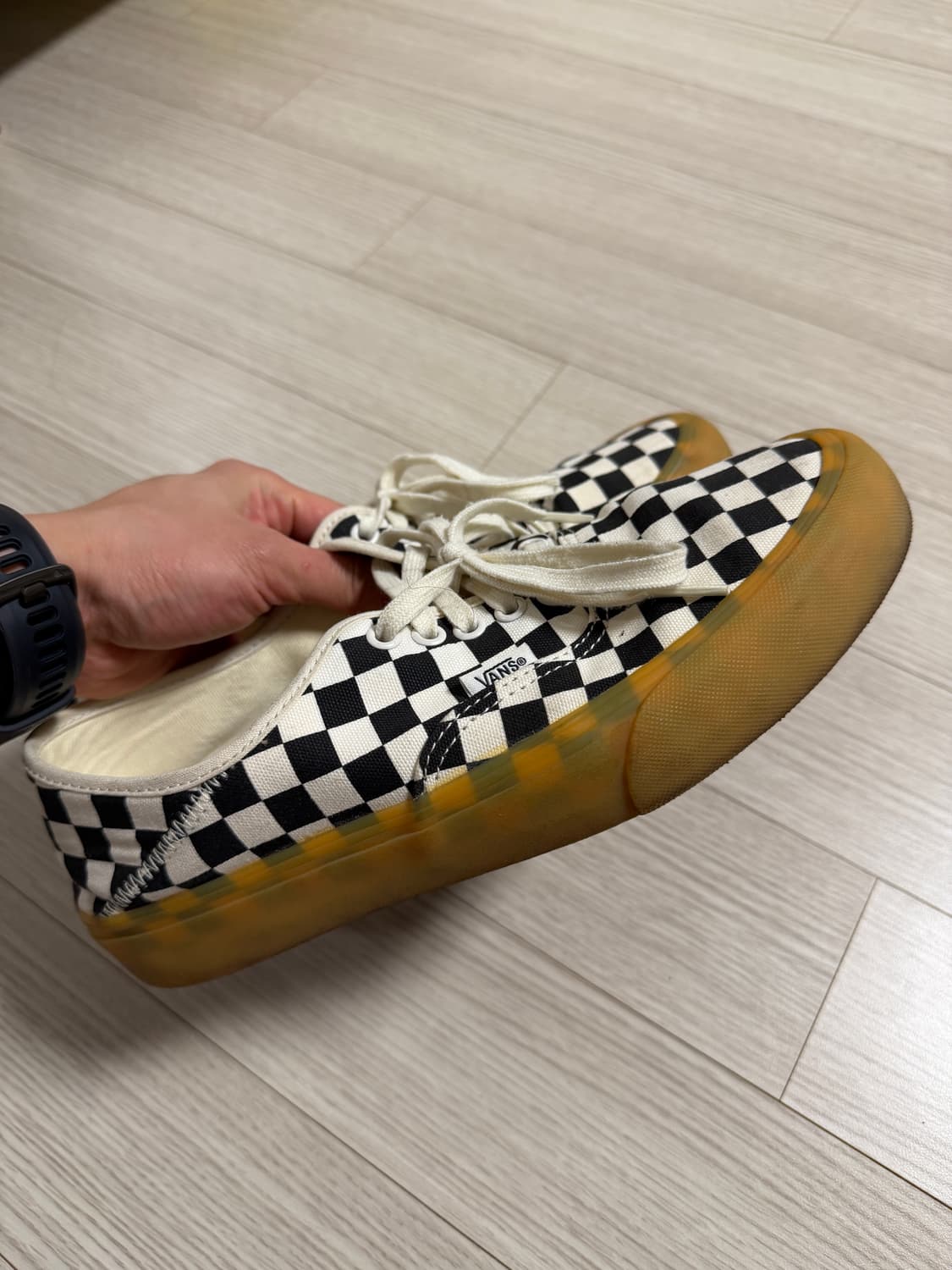 반스 체커보드 에라 어센틱 검솔 상품이미지6