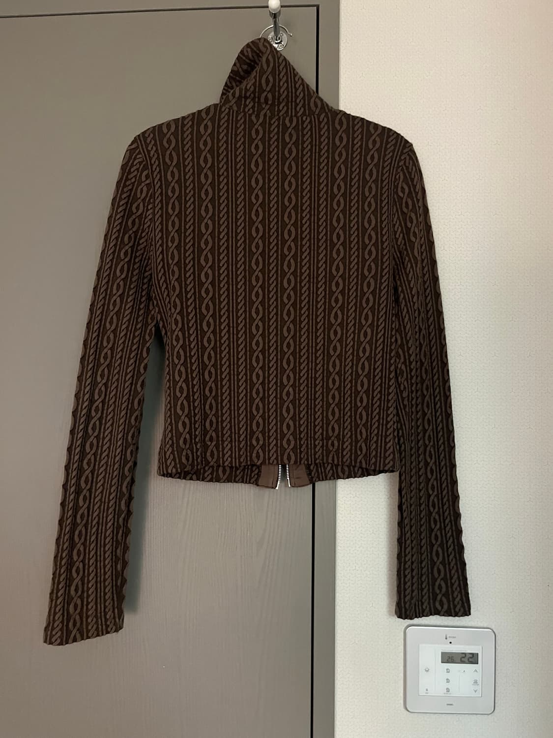 아워레가시 슈렁큰 자카드 집업 (36) 상품이미지6