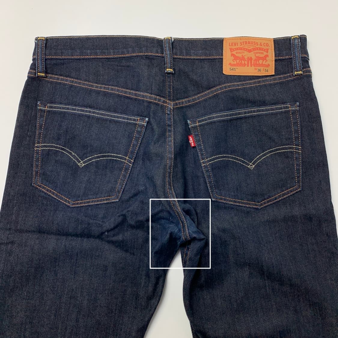 [36/정품] Levi's 리바이스 541 인디고 데님팬츠 청바지 상품이미지6