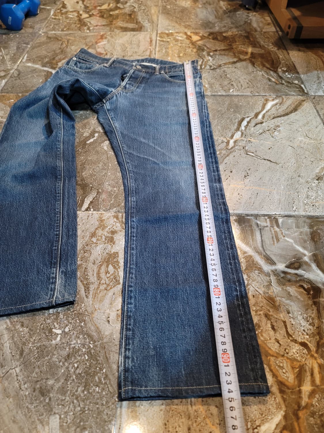 비즈빔 셀비지 워싱 데님팬츠  상품이미지10