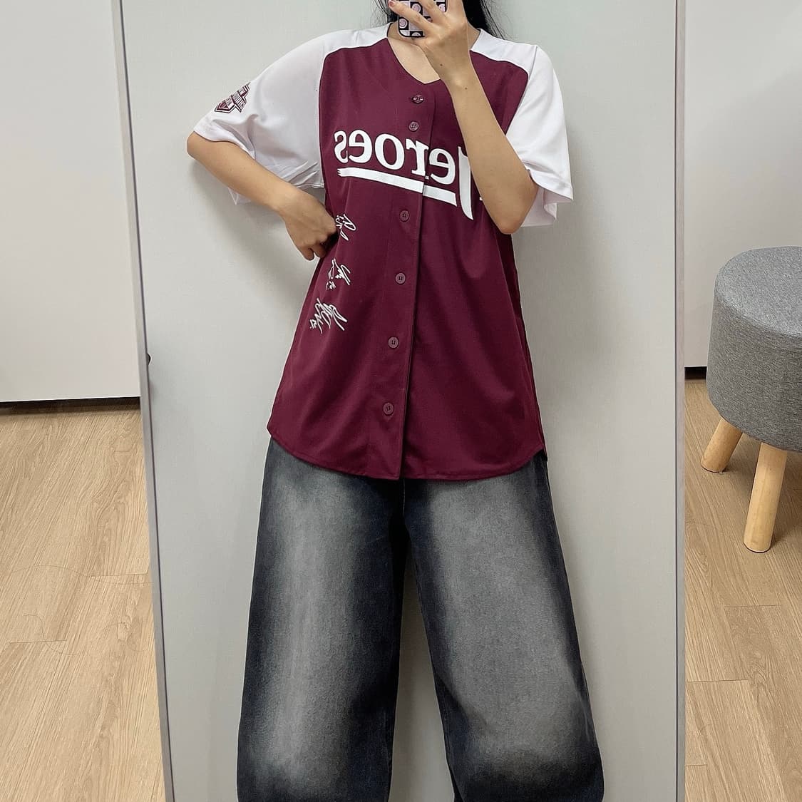 키움히어로즈 2019시즌 한국시리즈 기념 노마킹 야구 유니폼 상품이미지1