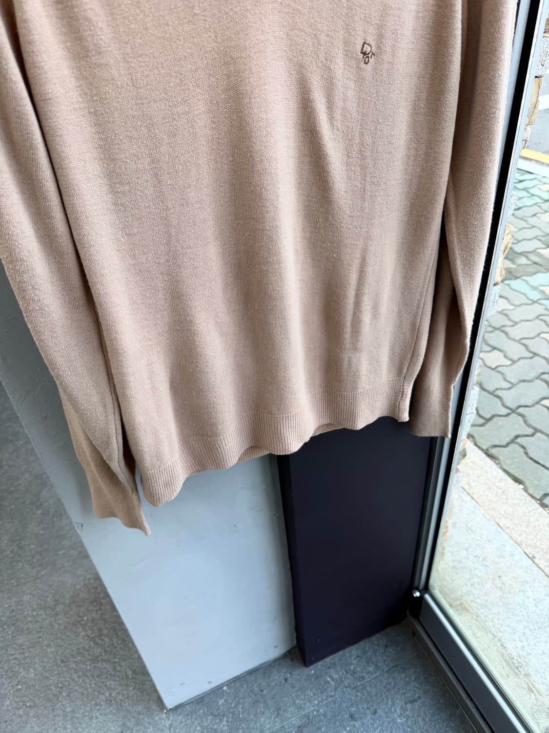 .S/ 크리스찬디올 1990S 로고 브이넥 니트 상품이미지4