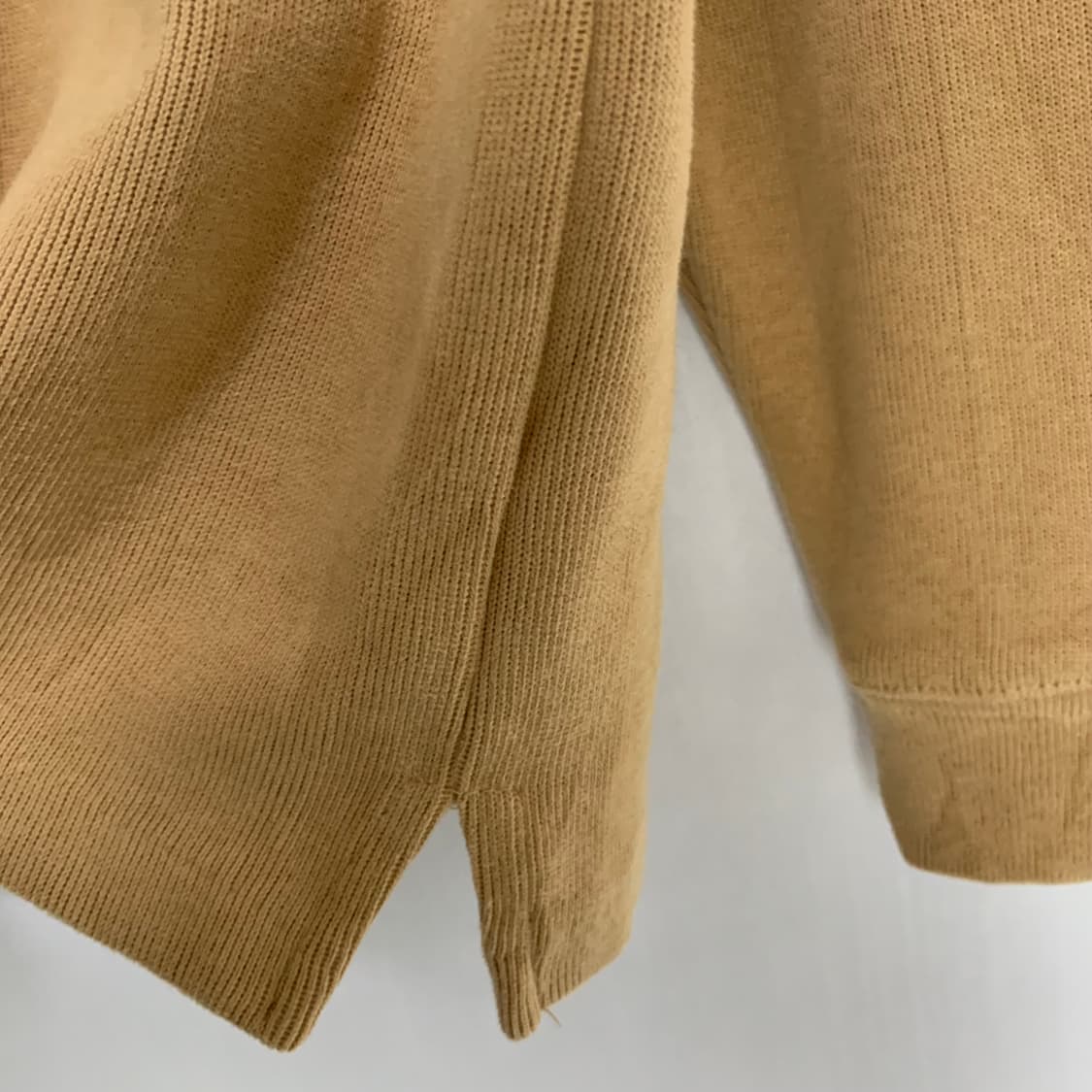 폴로 랄프로렌 빈티지 하프집업 맨투맨 니트 옐로 베이지 L 상품이미지10